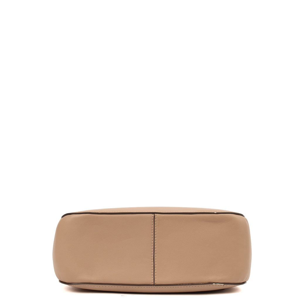 Coach Cross Body Tabby Chain Bag in Brown, Leather