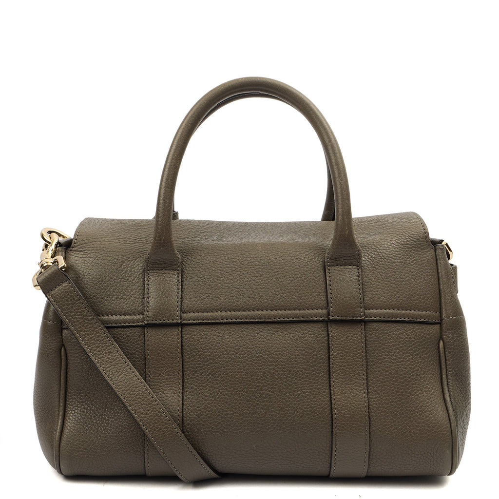 Mulberry Cross Body Bayswater with Strap- Small in Grey, Leather