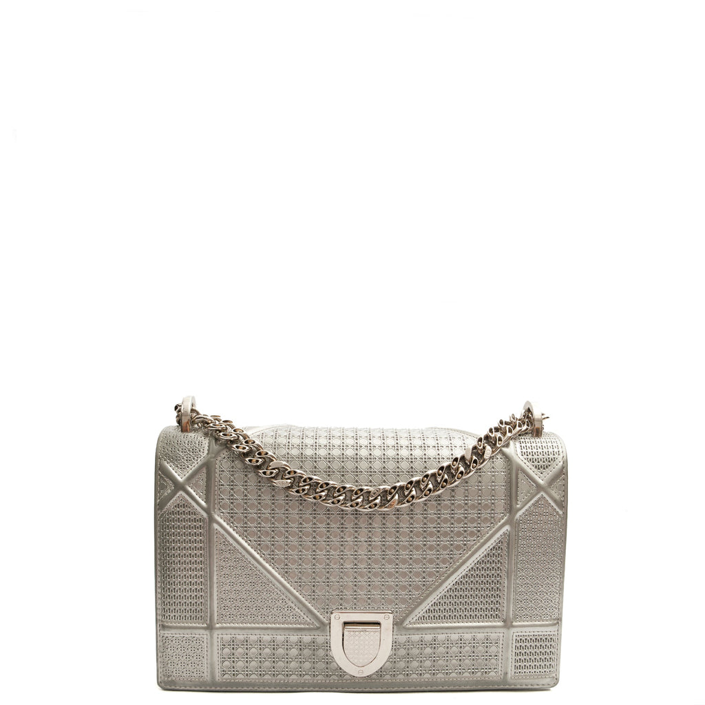Christian Dior Shoulder Bag Diorama - Medium in invalid, Patent Leather