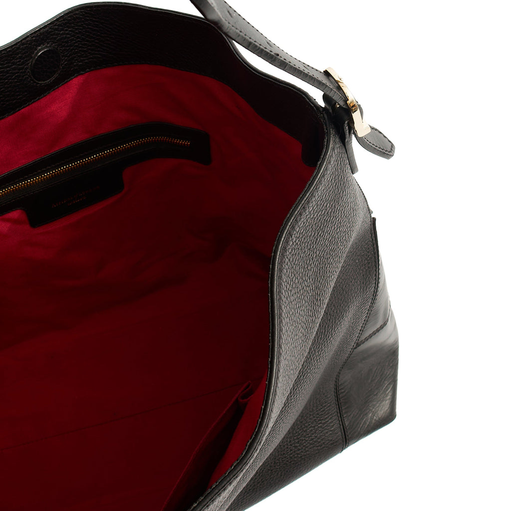Aspinal of London Tote Hobo in Black, Leather