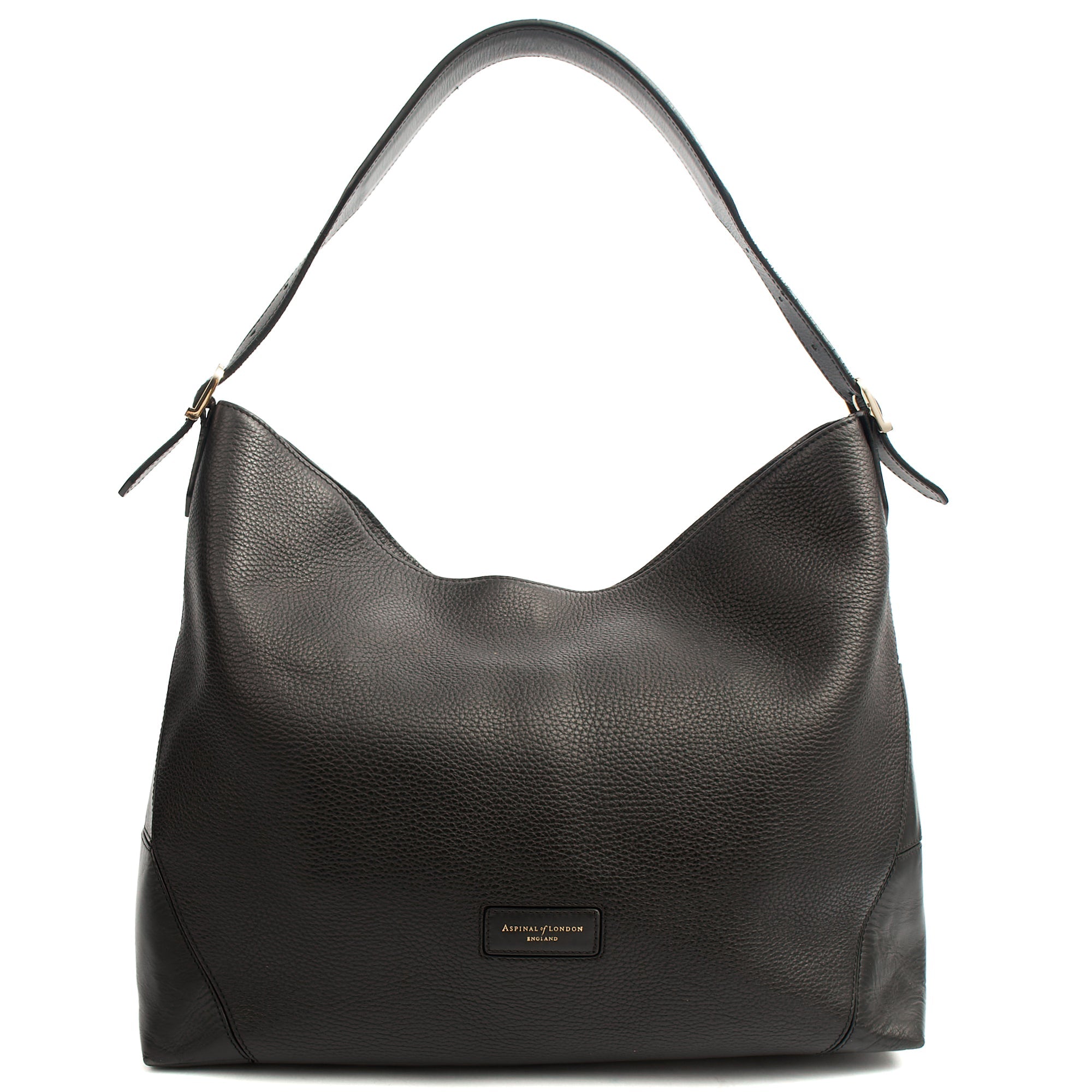 Aspinal of London Tote Hobo in Black, Leather