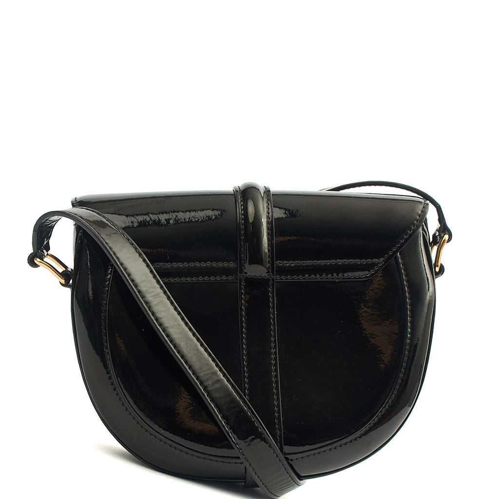 Celine Cross Body 16 bag - Small in Black, Patent Leather