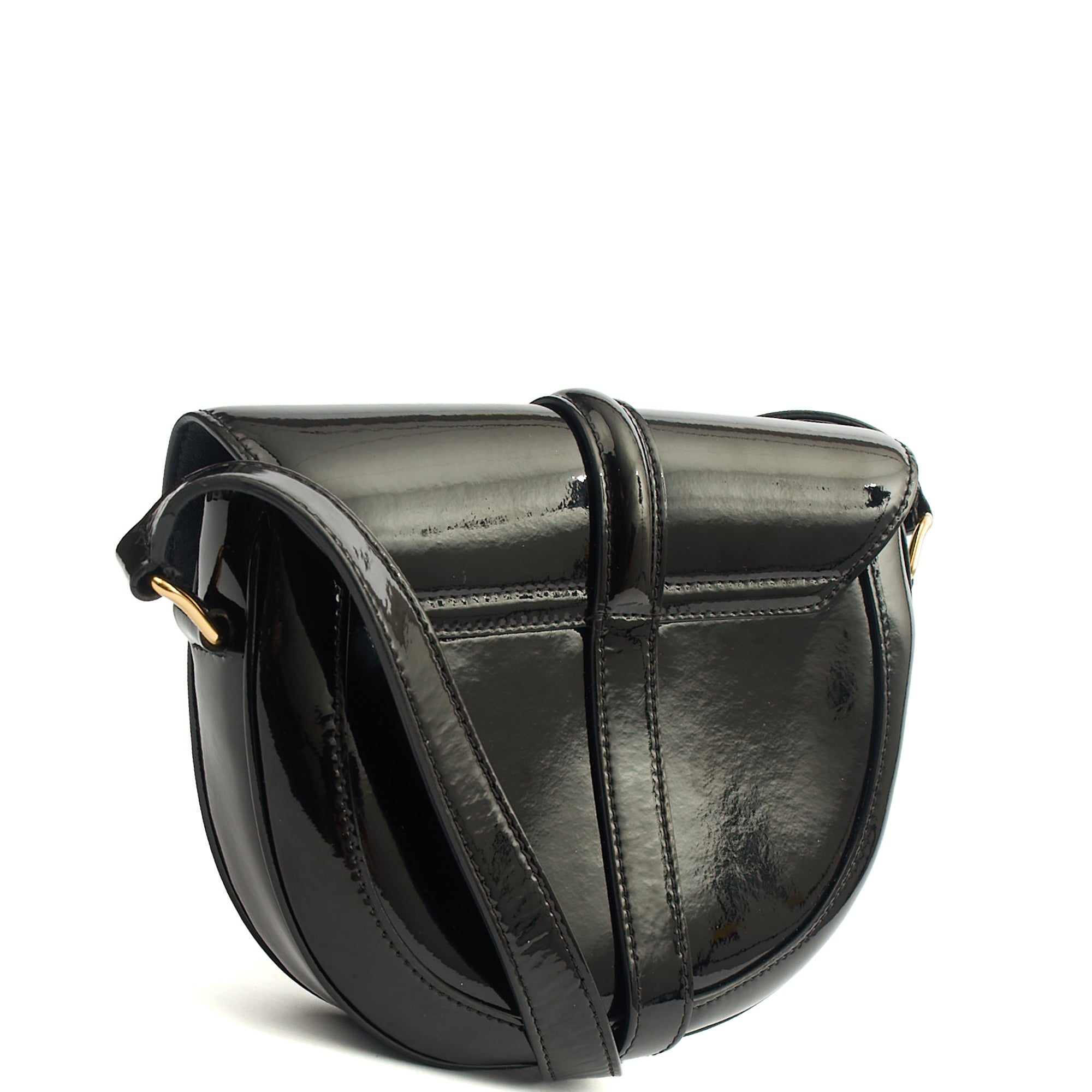 Celine Cross Body 16 bag - Small in Black, Patent Leather