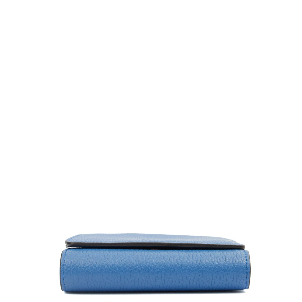 Mulberry Wallet Wallet in Blue, Calfskin Leather