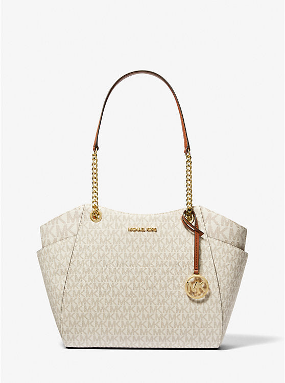 Michael Kors Jet Signature Logo Shoulder Bag for Women 19015