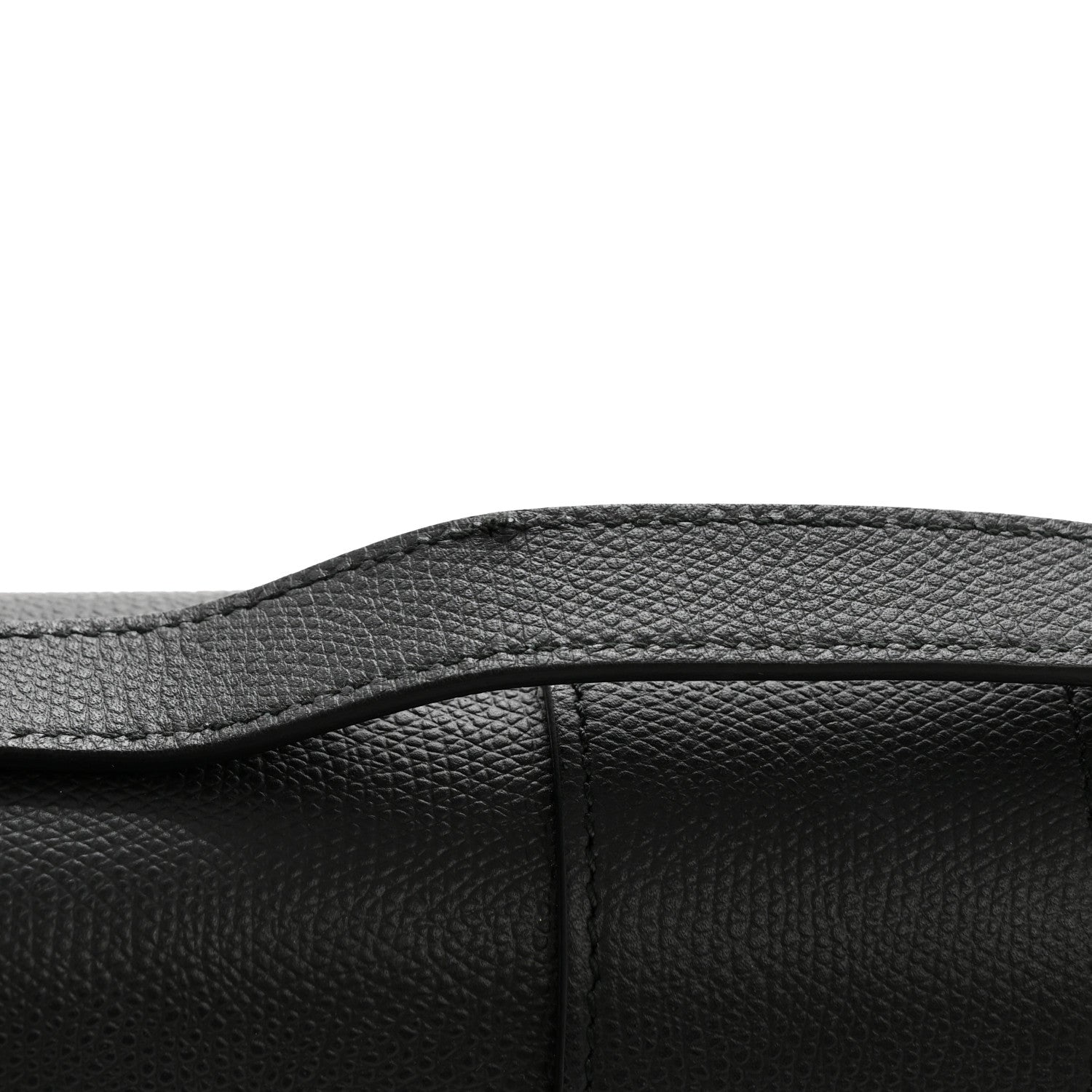 Grained Calfskin 30 Montaigne Flap Bag Black