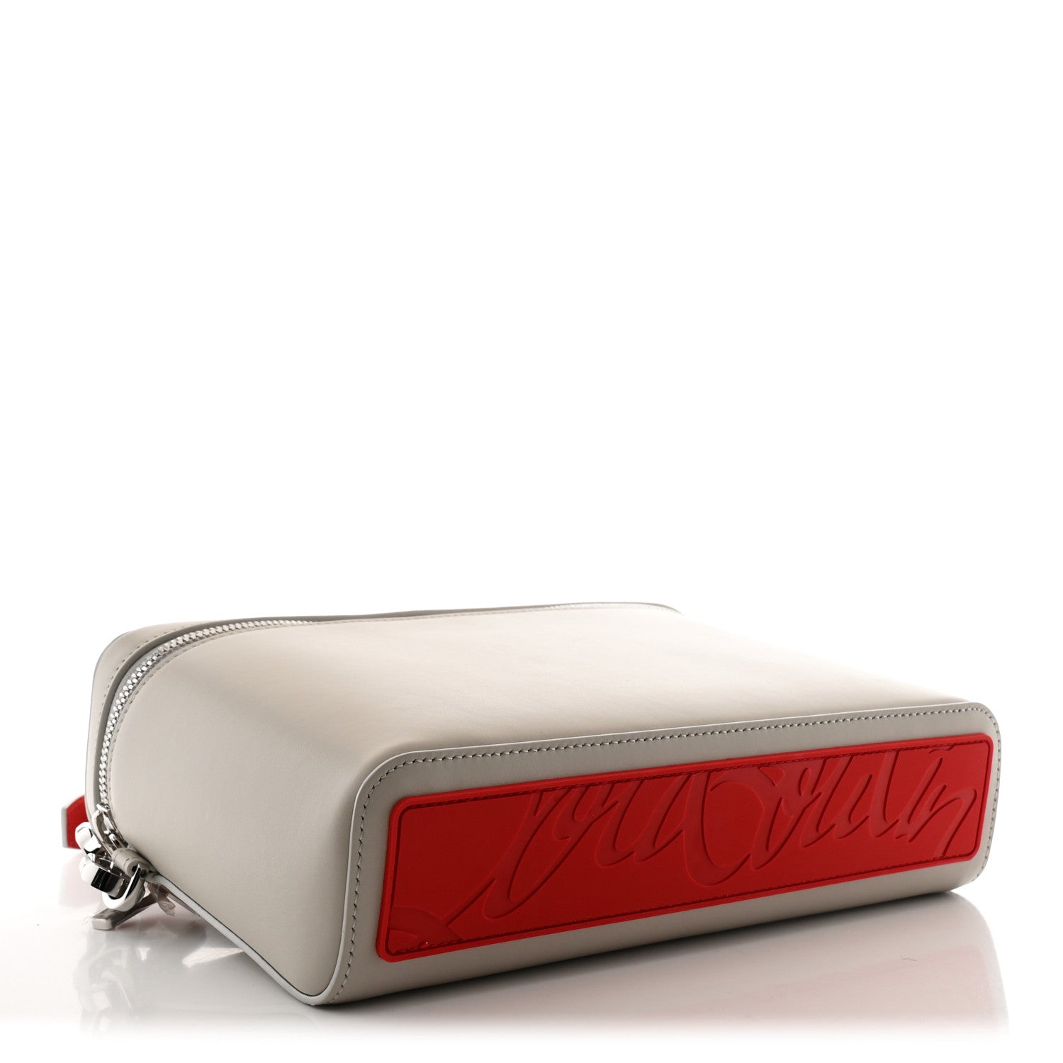 Calfskin Paris Kypipouch Top Handle Bag Albatre