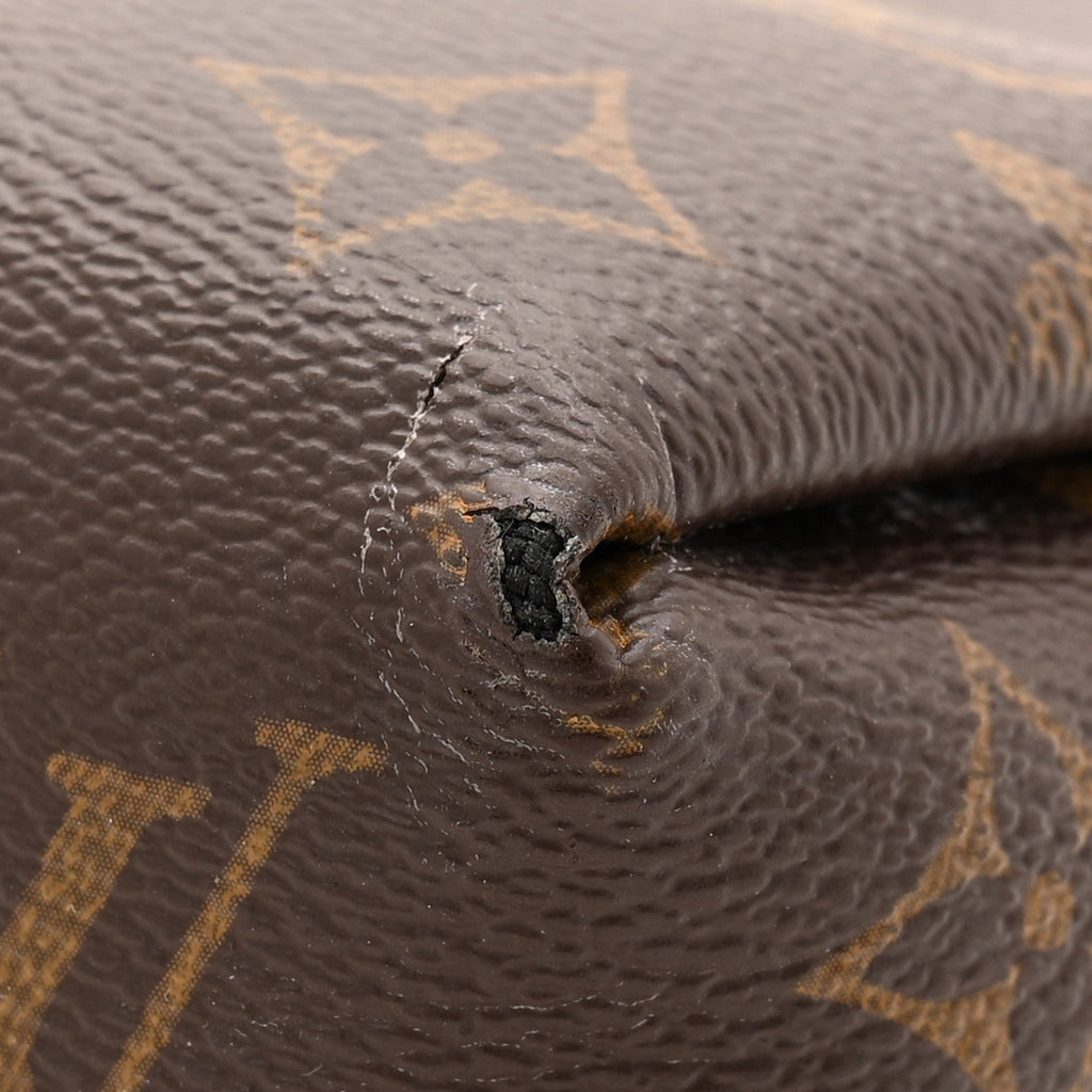 Monogram Pallas Clutch Saffron