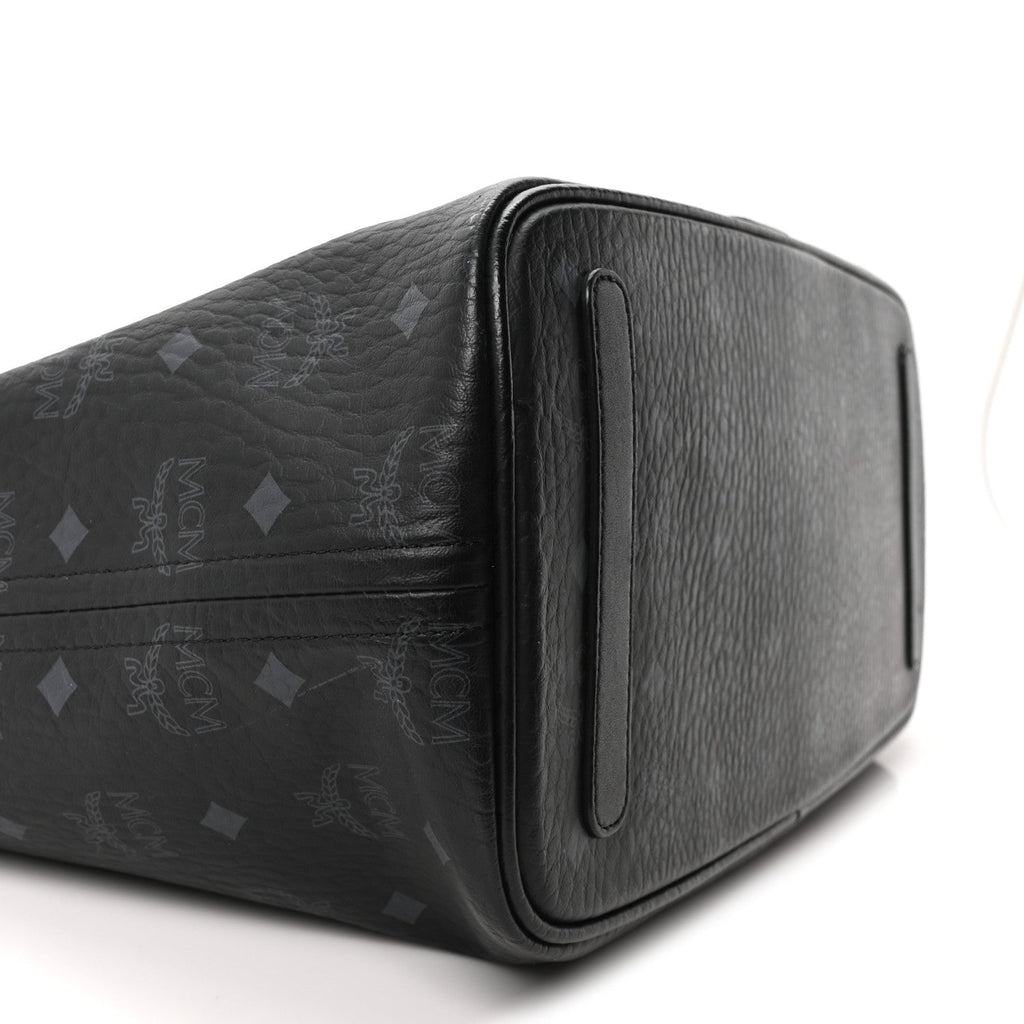 Visetos Medium Liz Reversible Shopper Tote Black