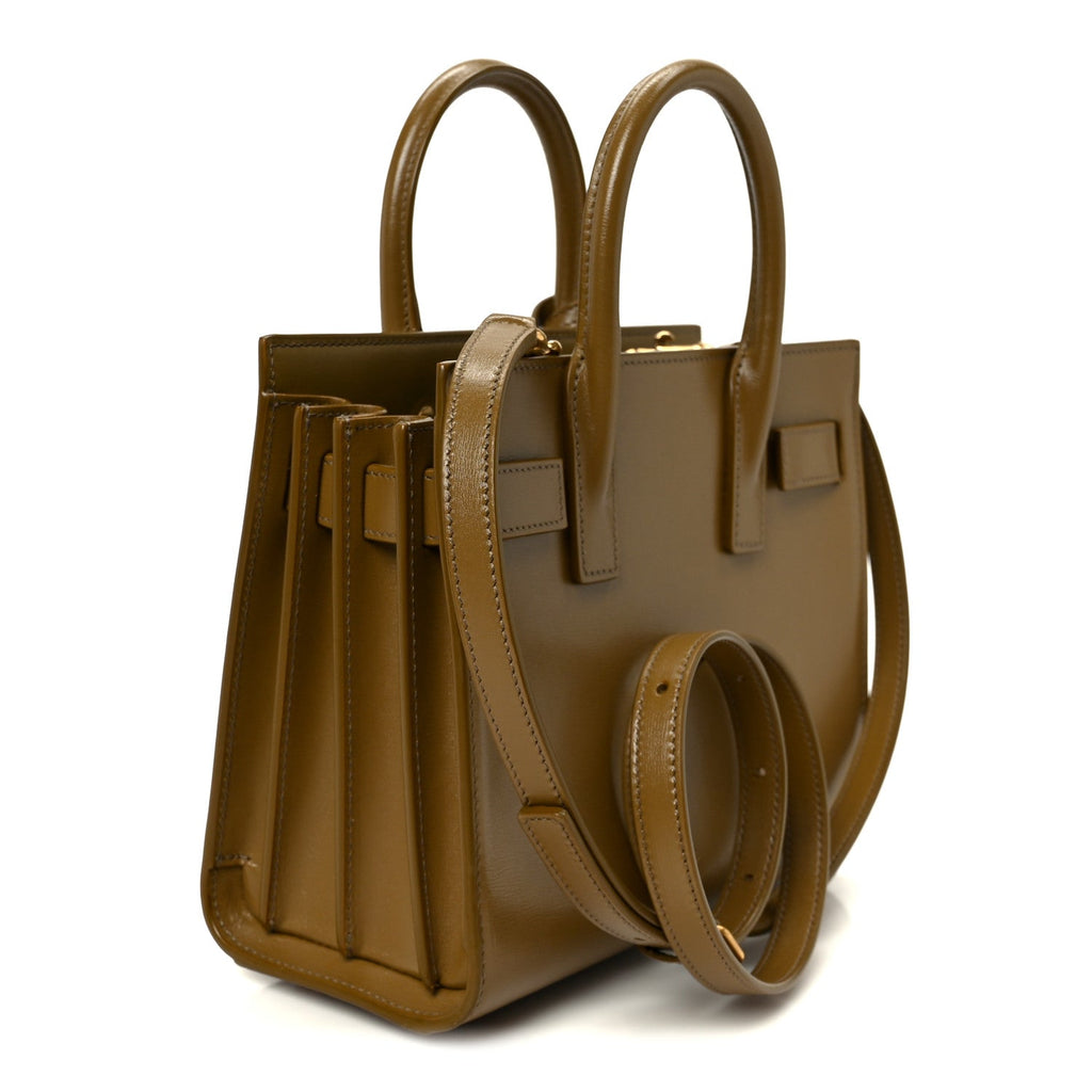 Calfskin Nano Supple Sac De Jour Green Ink