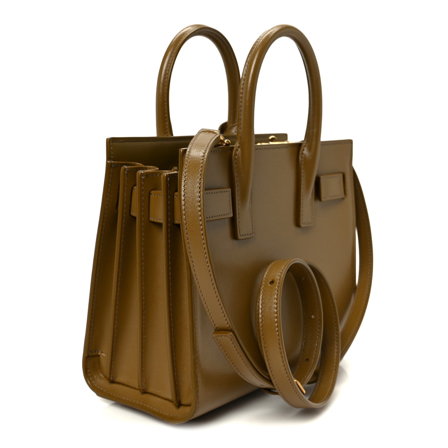 Calfskin Nano Supple Sac De Jour Green Ink