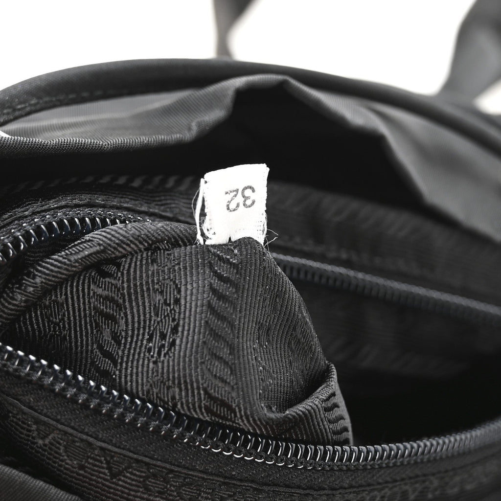 Tessuto Nylon Vela Small Backpack Black