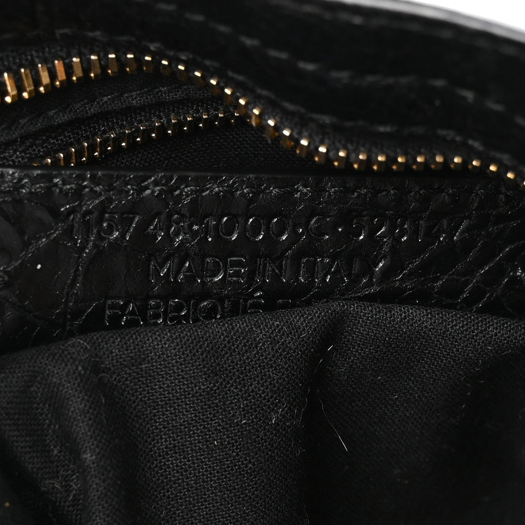 Agneau Classic Gold Hardware City Black