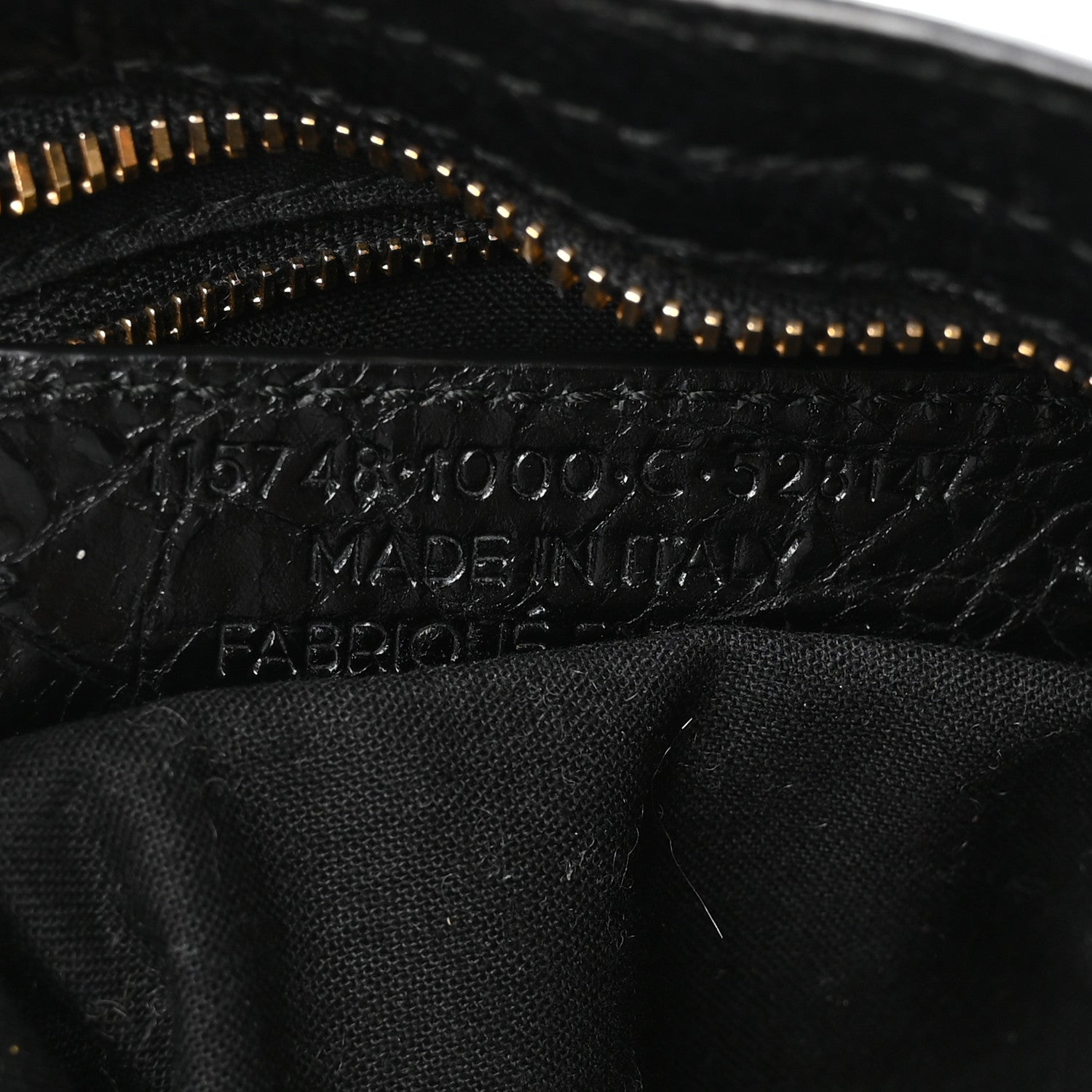 Agneau Classic Gold Hardware City Black