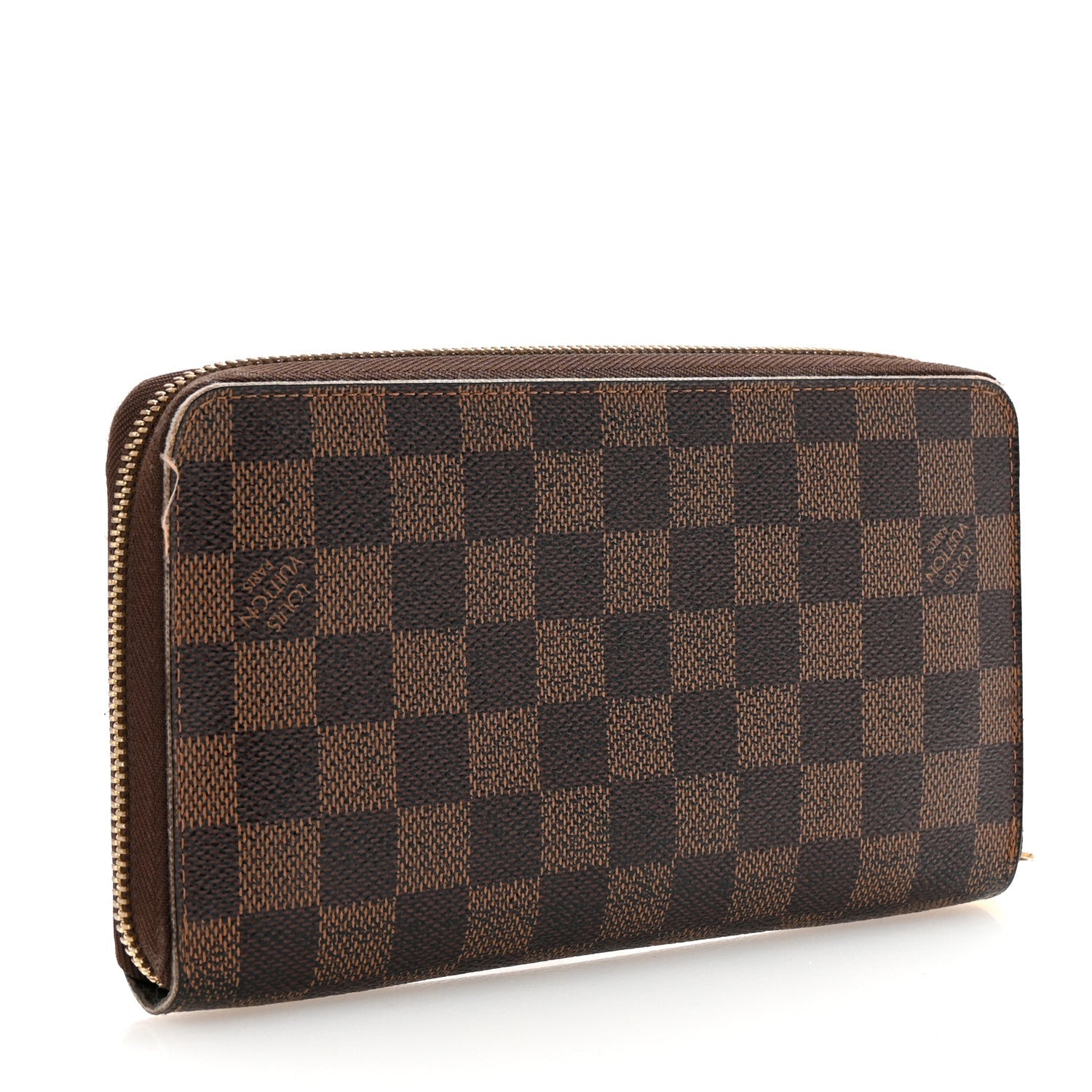 Damier Ebene Zippy Organizer Wallet
