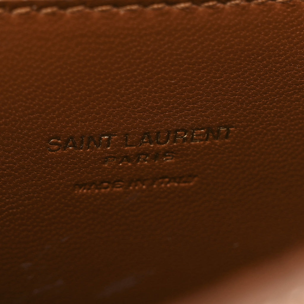 Vegetable Tanned Calfskin Le Caban Satchel Bag Brick