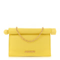 Smooth Calfskin La Petite Pochette Rond Carre Yellow