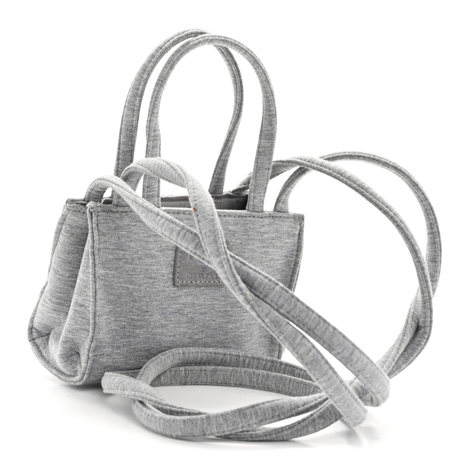 X UGG Fleece Small Shopping Bag Heather Grey