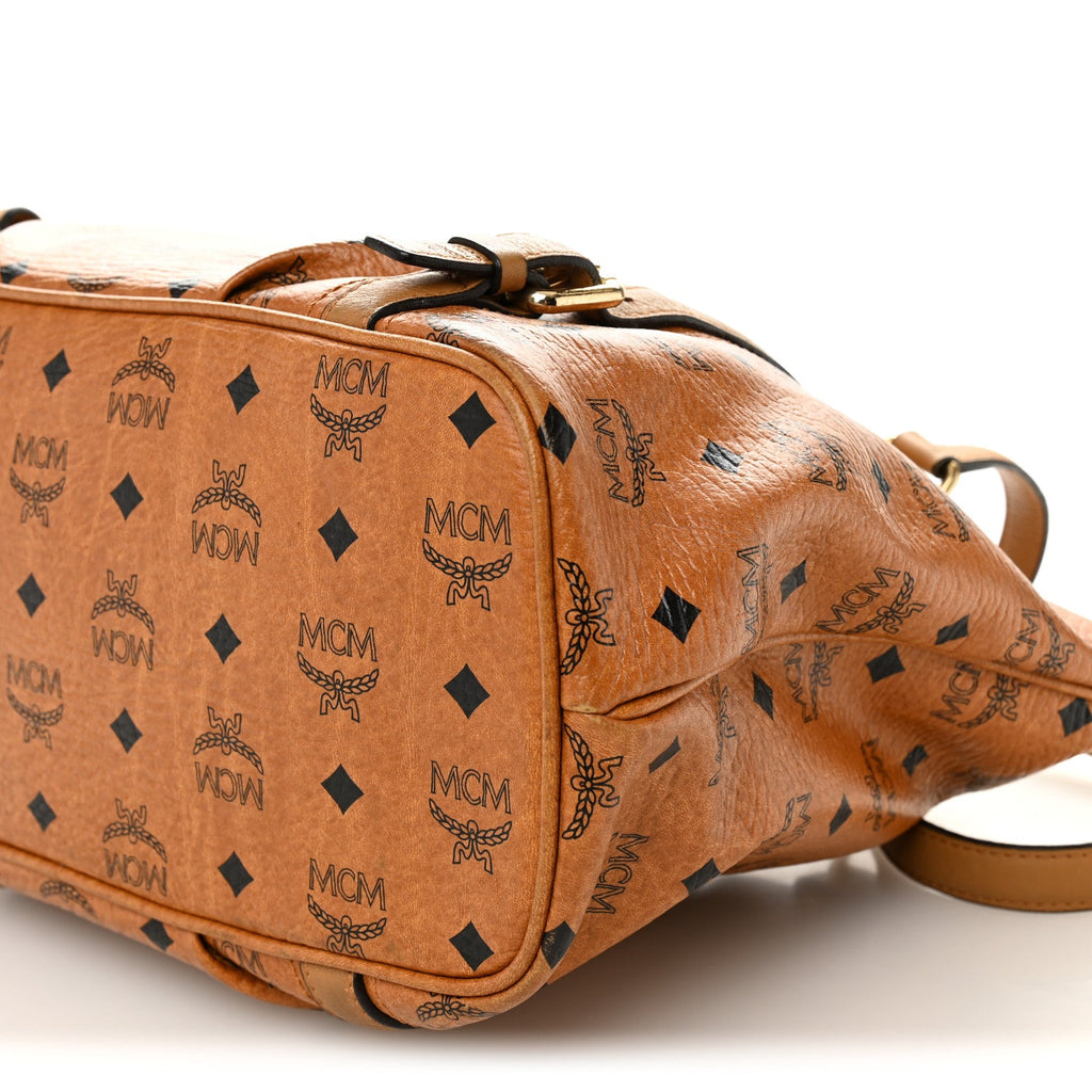 Visetos Medium Essentials Shopper Tote Cognac