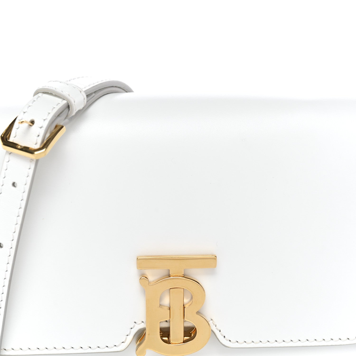 Calfskin Mini TB Bag White