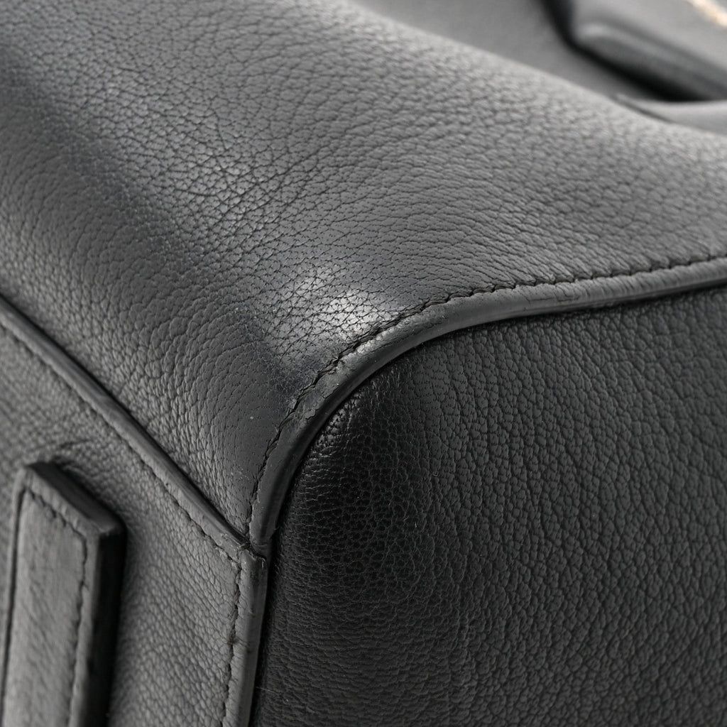 Sugar Goatskin Small Antigona Black