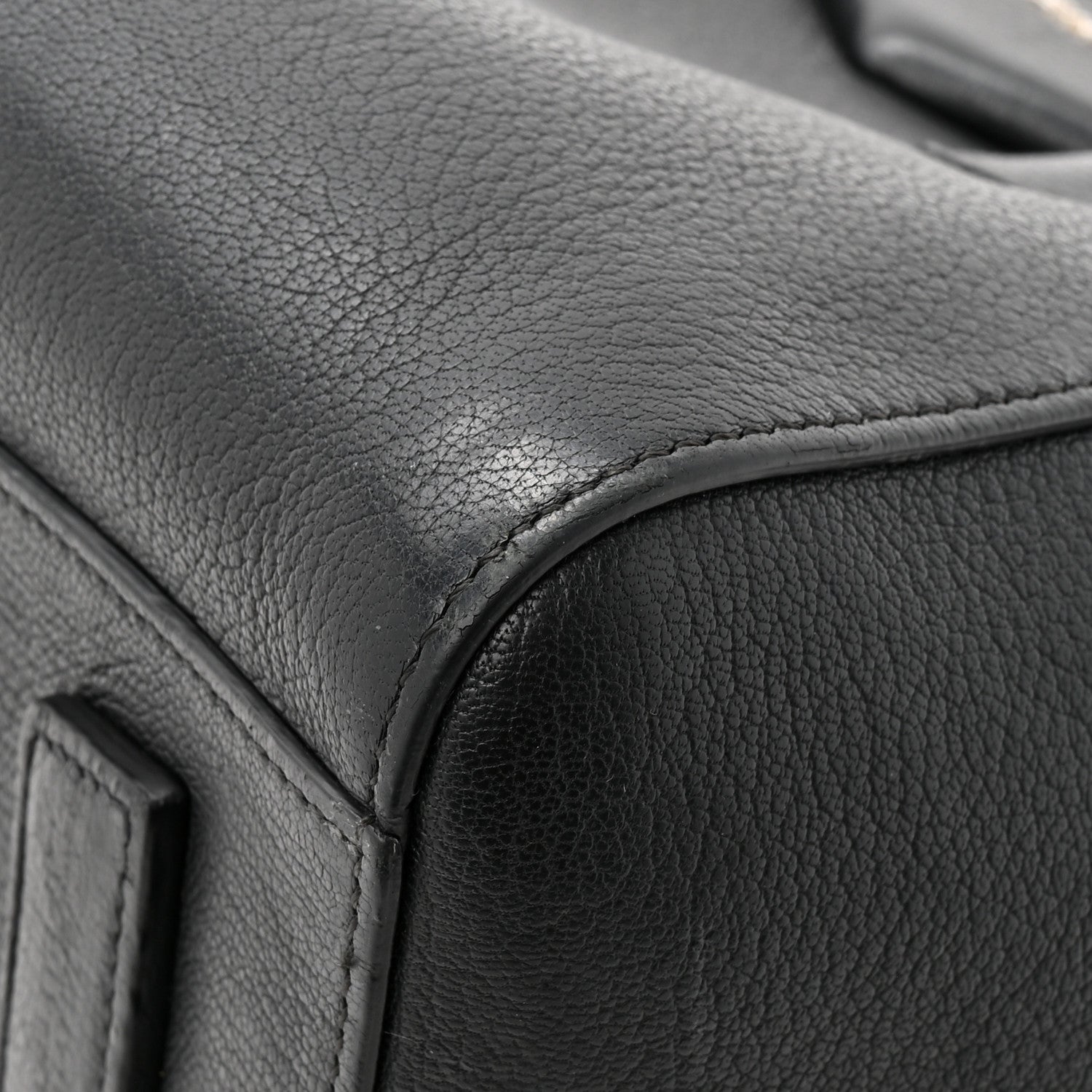 Sugar Goatskin Small Antigona Black