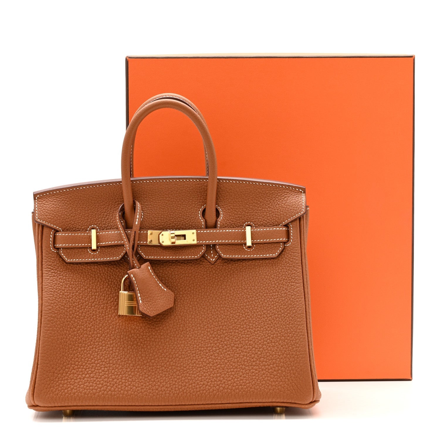 Togo Birkin 25 Gold