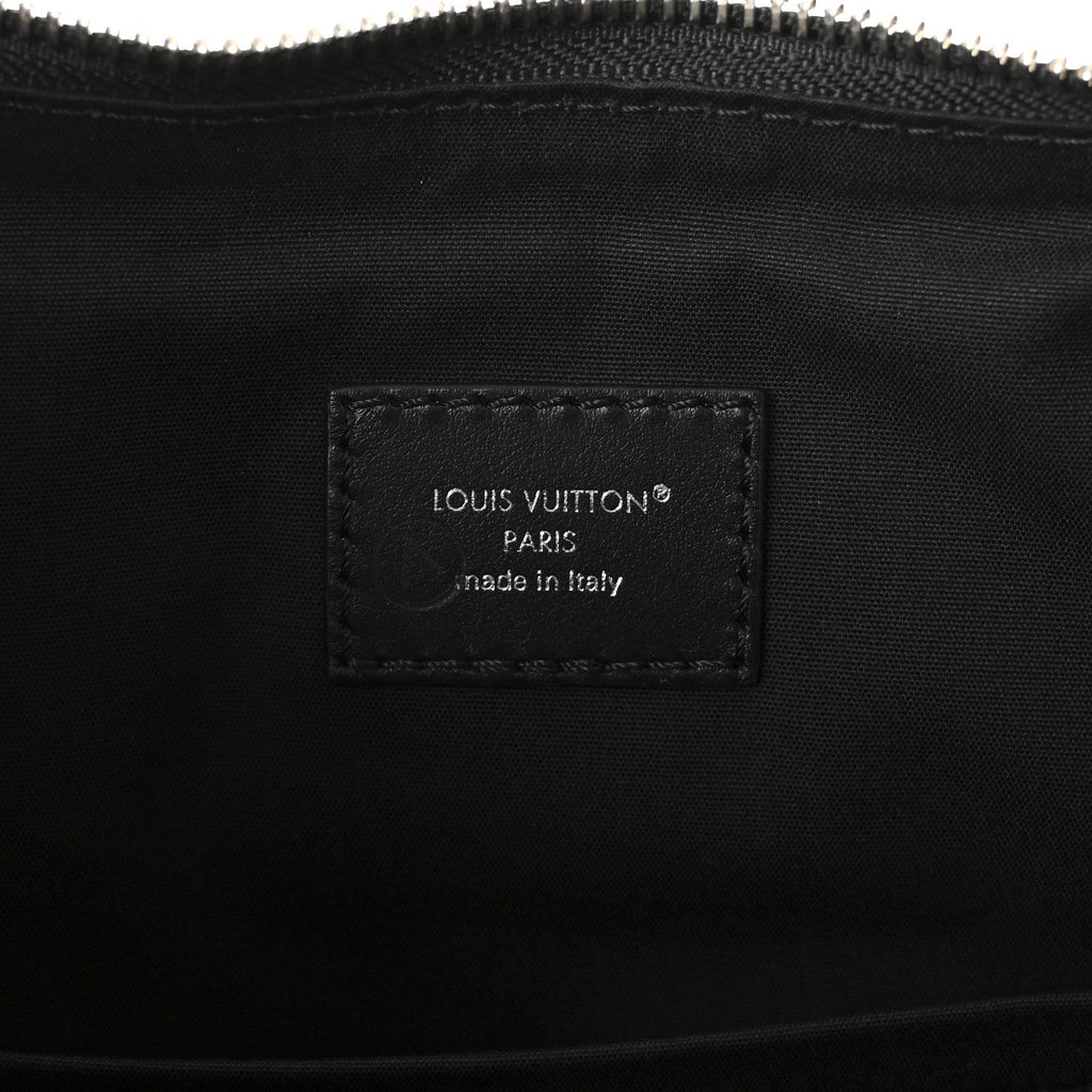 Nylon Monogram Loop Pocket Hobo Polar Night