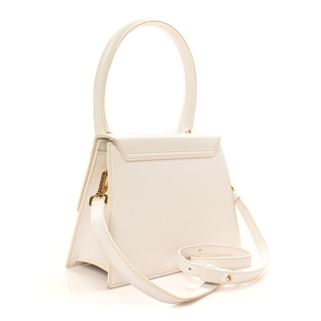 Smooth Calfskin Le Grand Chiquito White