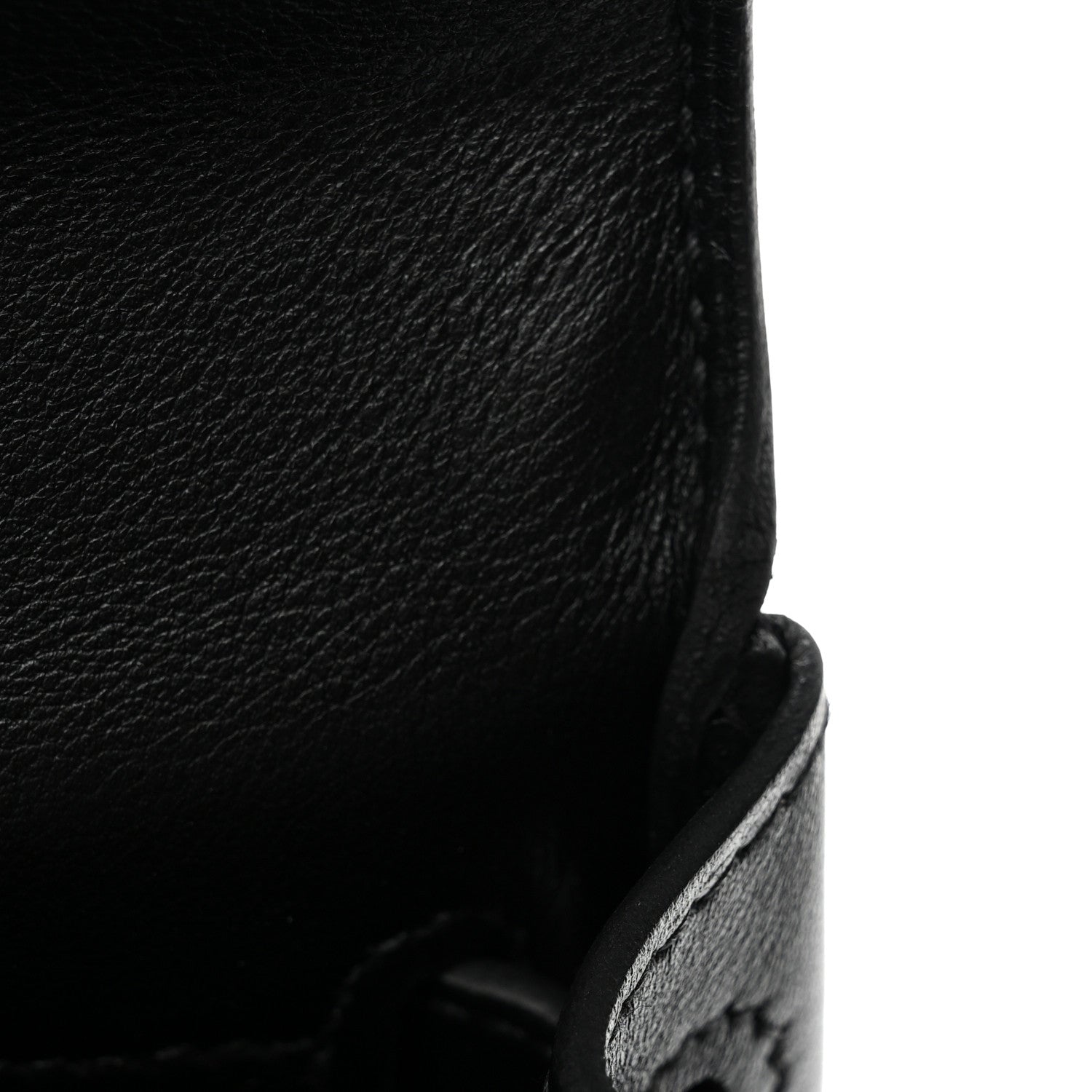 Cheri Calfskin Kelly Retourne 25 Black