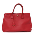 Saffiano Lux Large Tote Fuoco