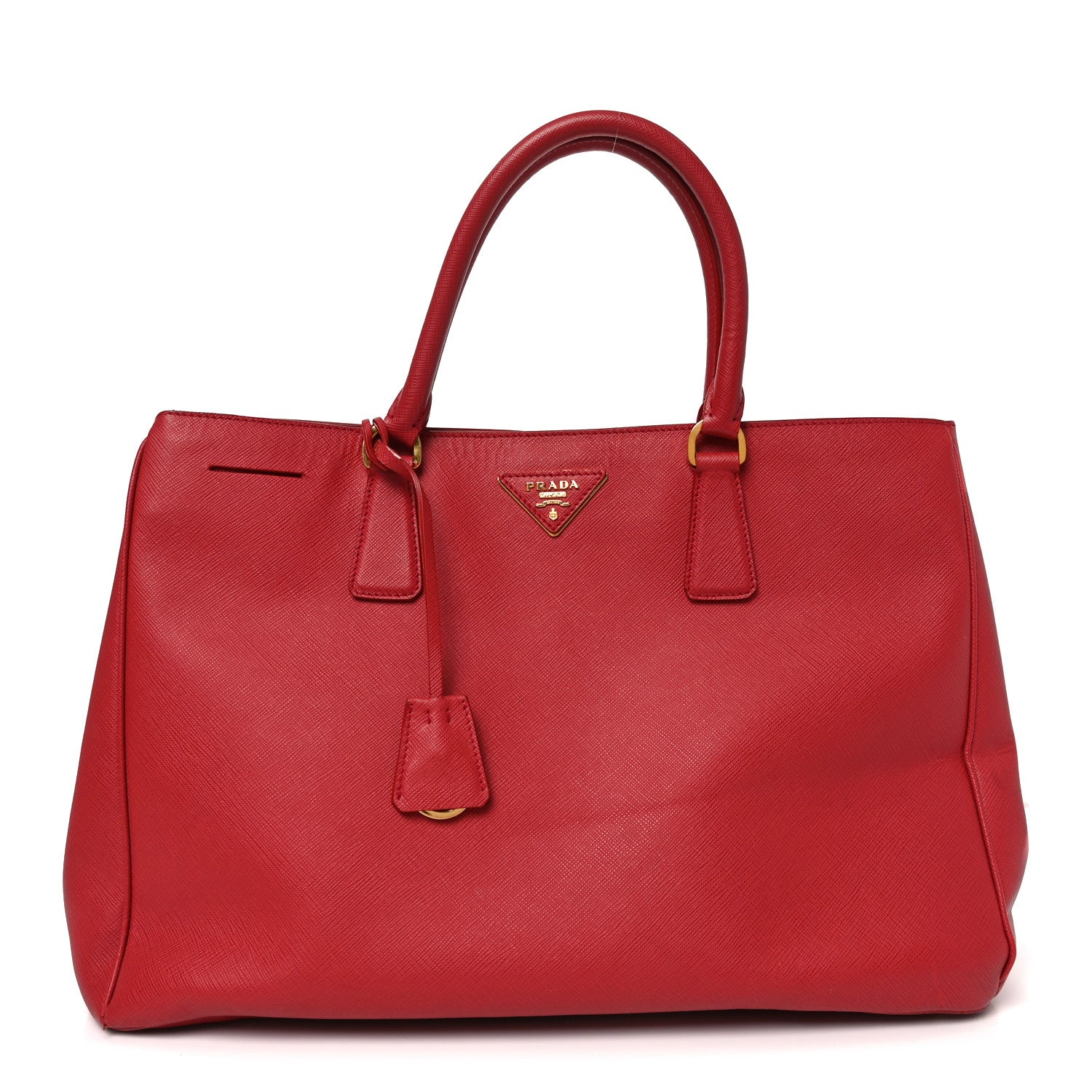 Saffiano Lux Large Tote Fuoco