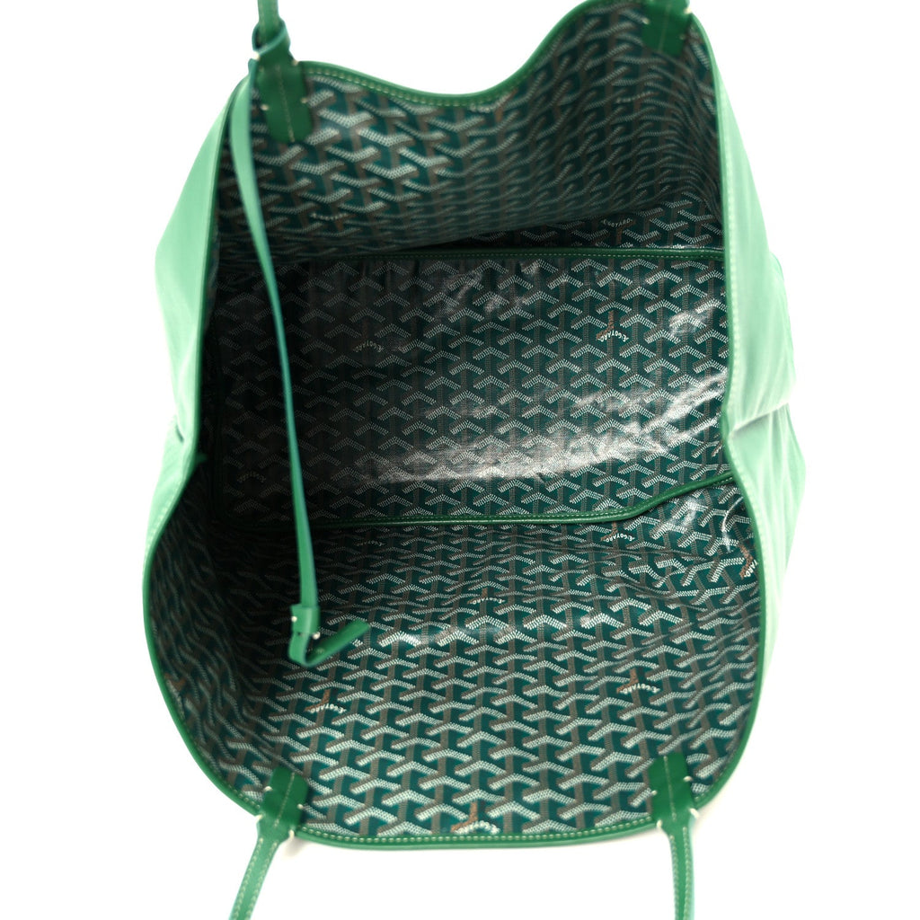 Goyardine Reversible Anjou GM Green