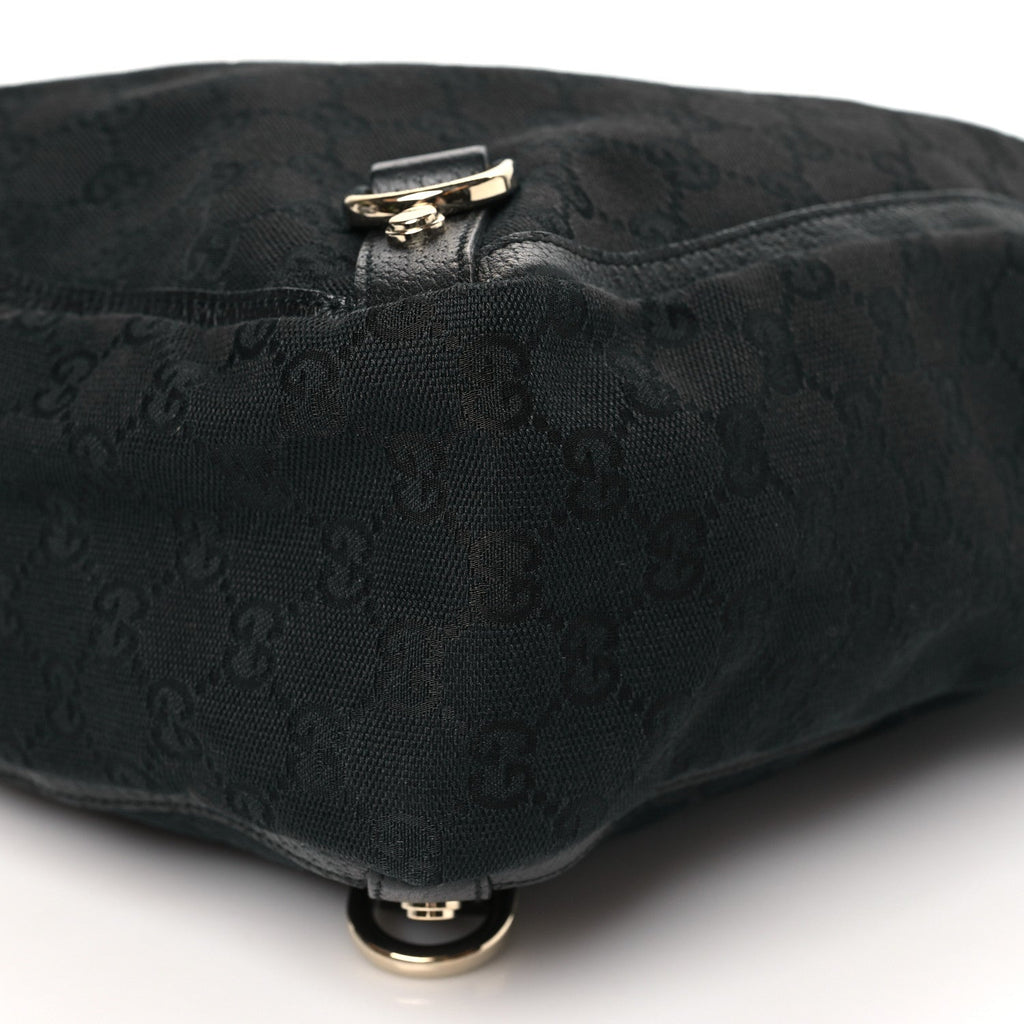 Monogram Small Abbey Tote Black