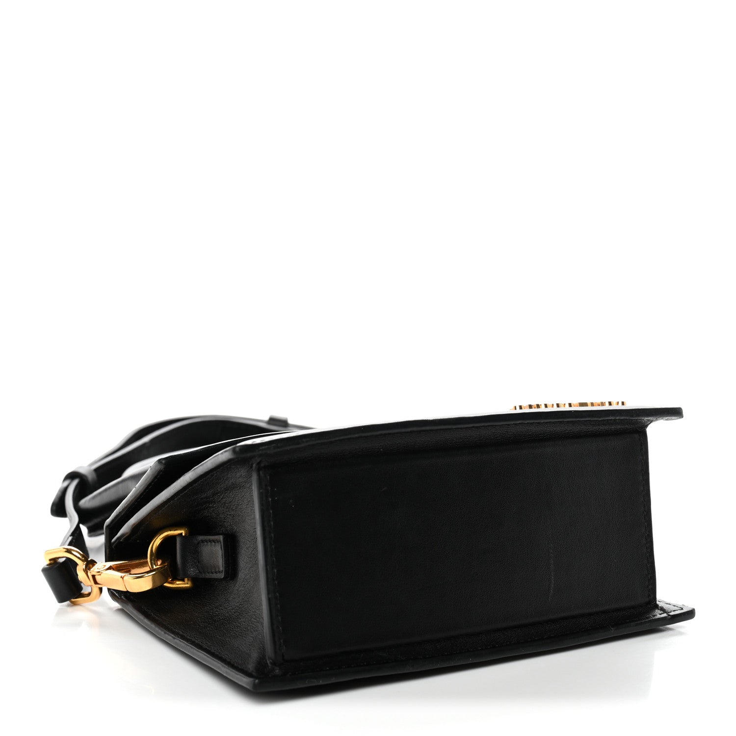 Smooth Calfskin Le Chiquito Noeud Black
