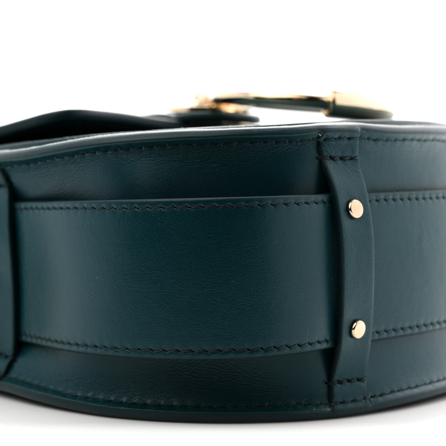 Calfskin Small Tess Bag Rain Forest