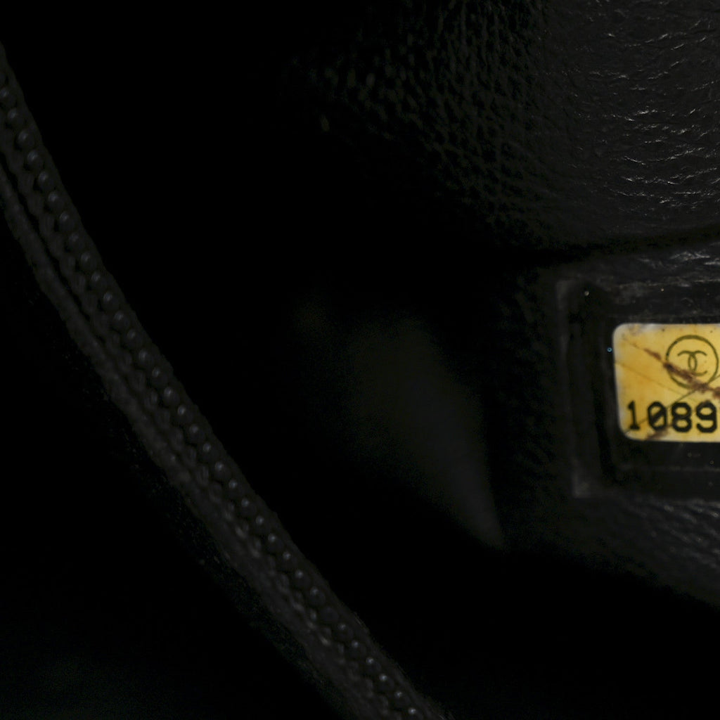 Calfskin Modern Chain Hobo Brown