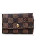 Damier Ebene Multicles 6 Key Holder