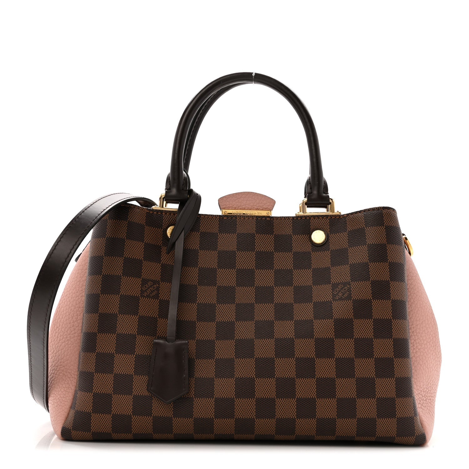 Damier Ebene Cuir Taurillon Brittany Magnolia