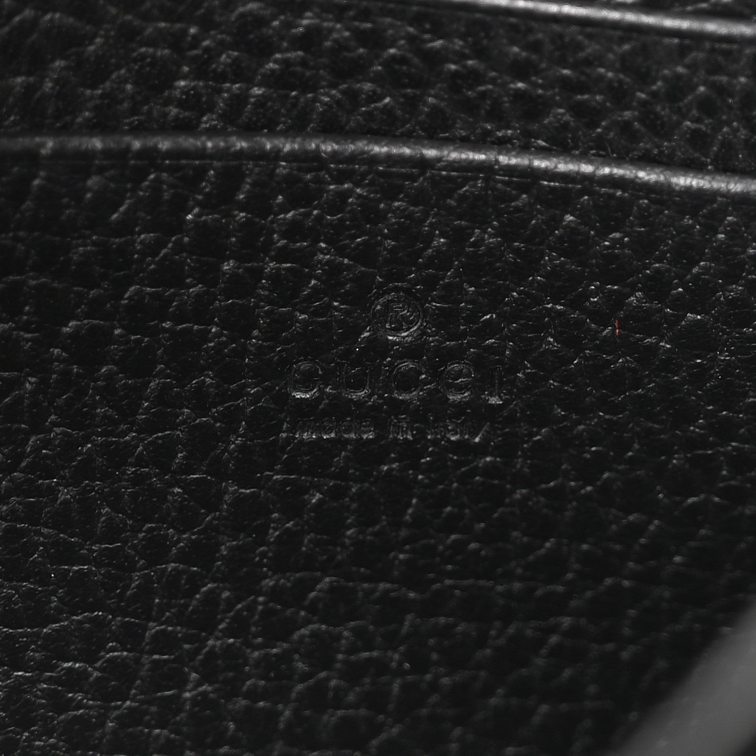Calfskin Mini Dionysus Chain Wallet Black