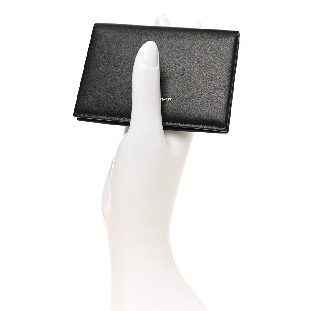 Calfskin Business  Case Black