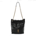 Lambskin Matelasse Monogram Medium Jamie 4.3 Pochon Black