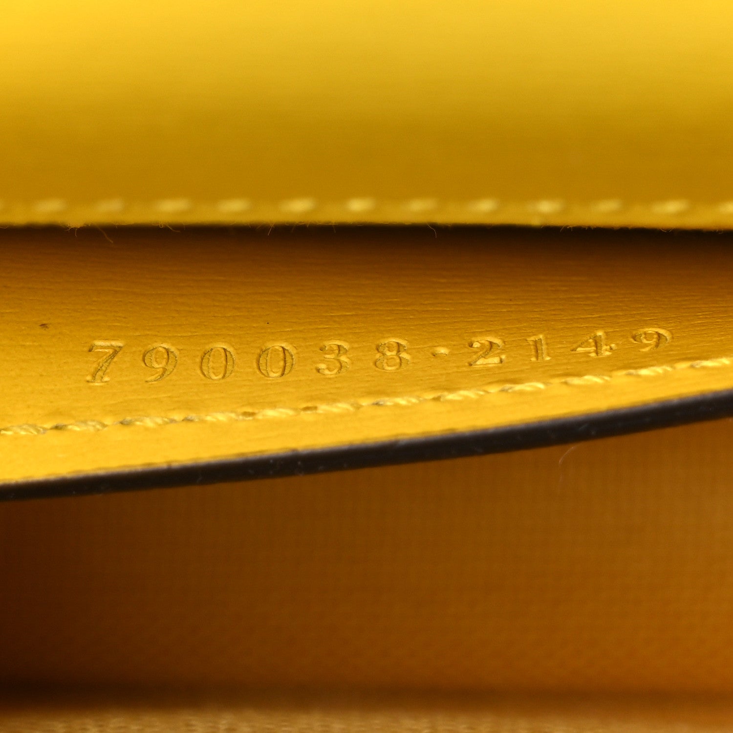GG Monogram Scratch Lux Calfskin Mini Luce Shoulder Bag Yellow
