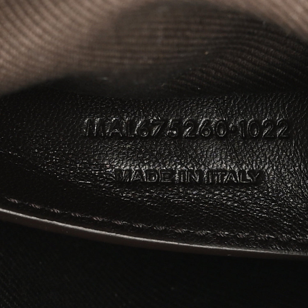 Canvas Smooth Calfskin Le Monogramme Coeur Crossbody Chestnut