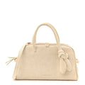Suede Crocodile Embossed Le Petit Turismo Ivory