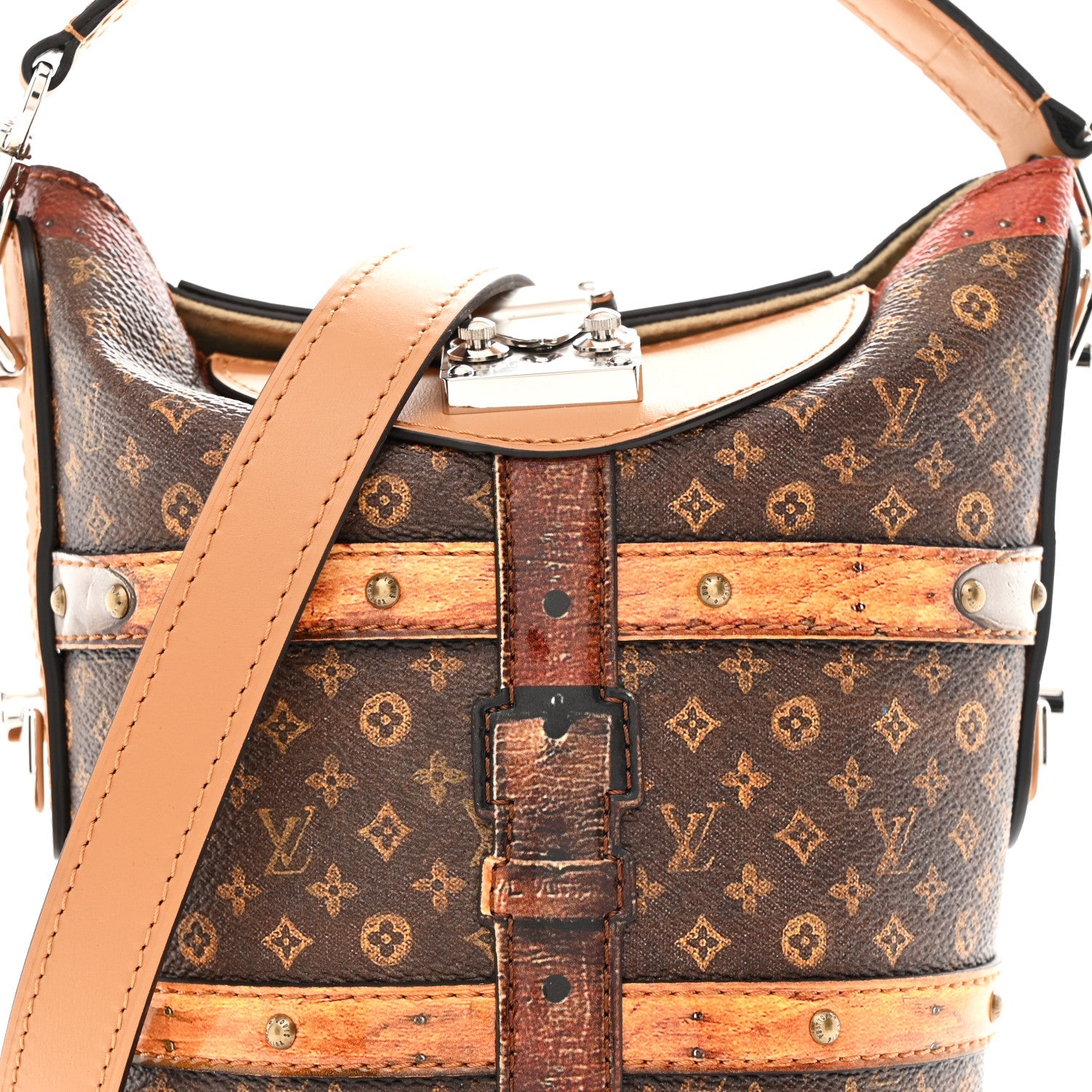 Transformed Monogram Time Trunk Duffle Bag