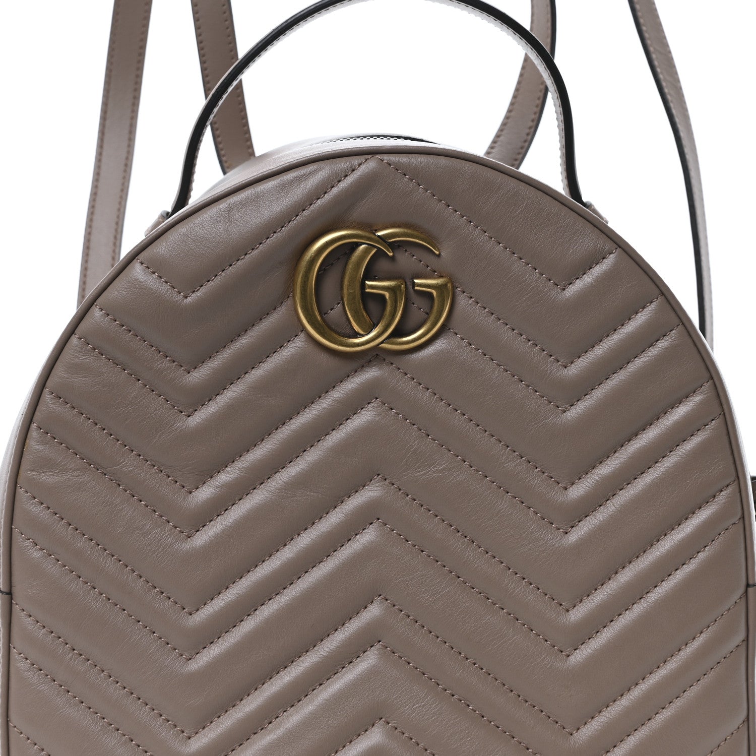 Calfskin Matelasse GG Marmont Backpack Porcelain Rose