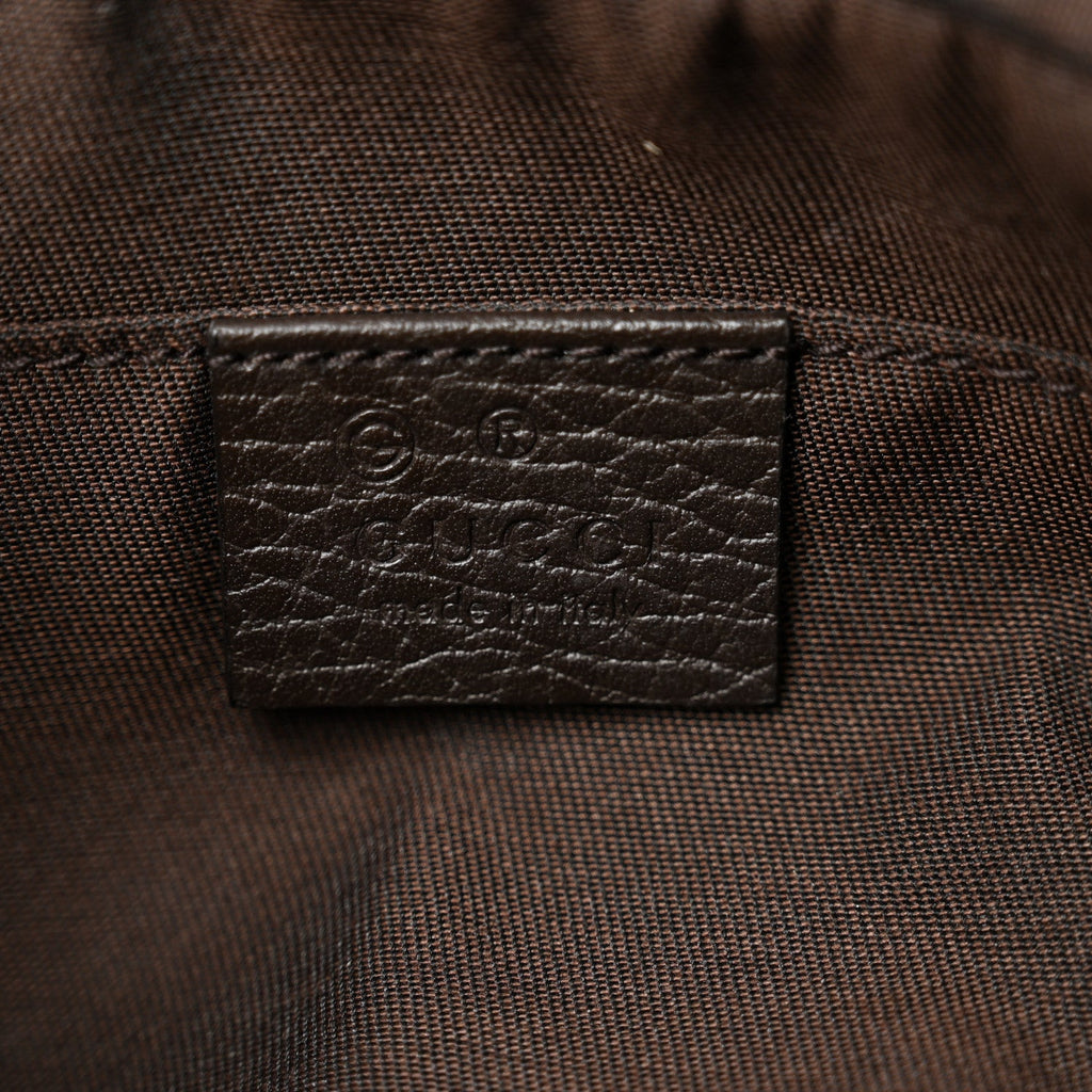 Monogram Belt Bag Dark Brown