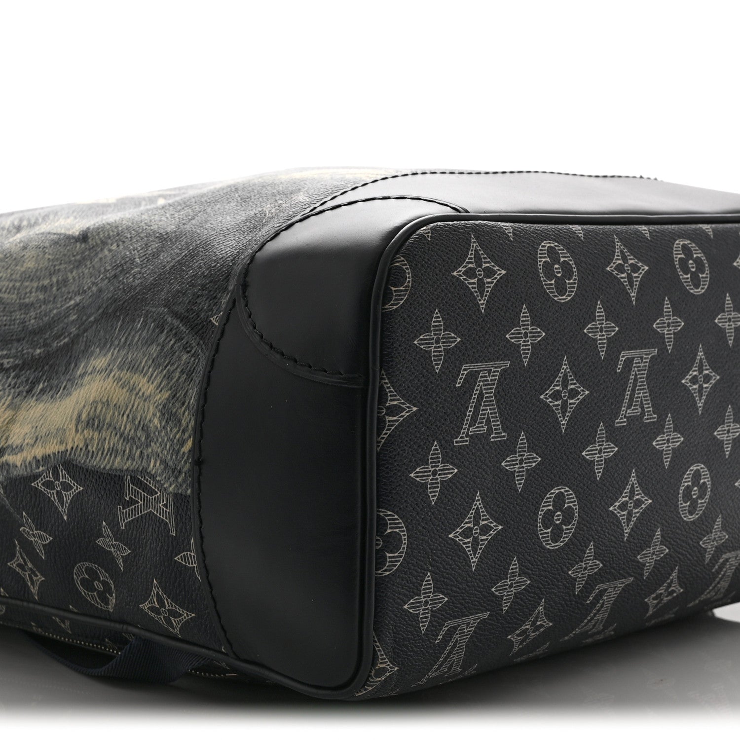 Savane Monogram Elephant Chapman Steamer Backpack Encre