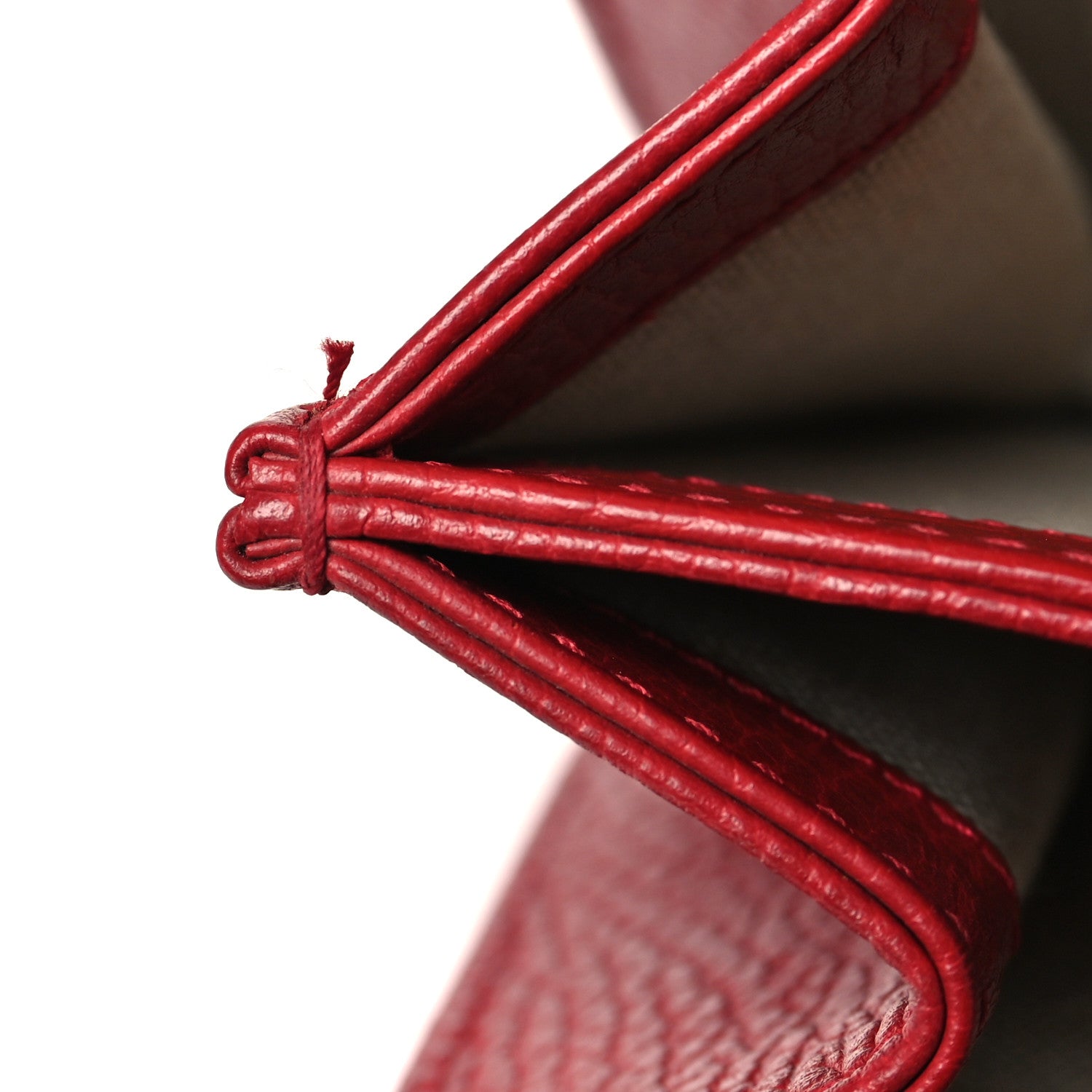 Dollar Calfskin Small Interlocking G Shoulder Bag Red